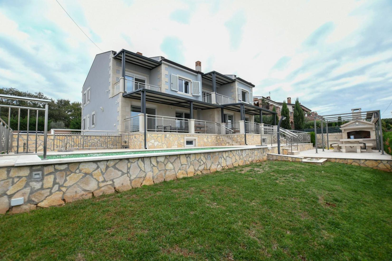 Villa Sunce Kaštelir Exterior foto